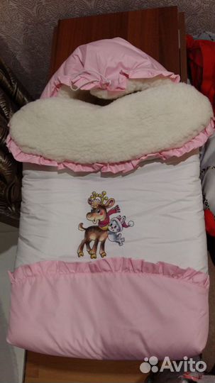 Конверт на выписку зимний