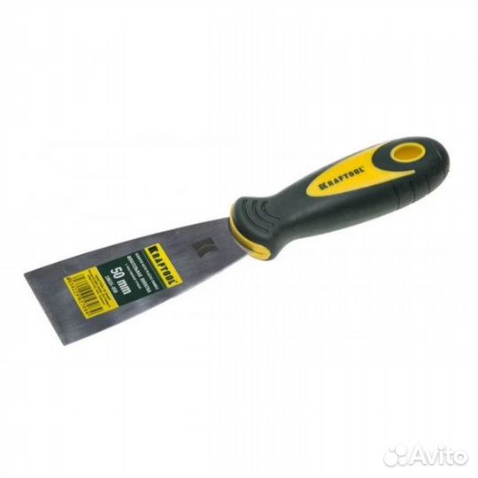 Шпательная лопатка kraftool с 2-комп ручк, 50мм