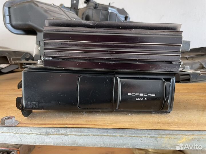 Cd чейнджер с усилителем акустическим porsche