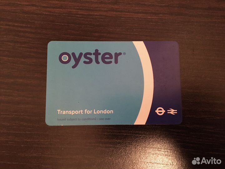 Oyster card транспортная карта Лондона
