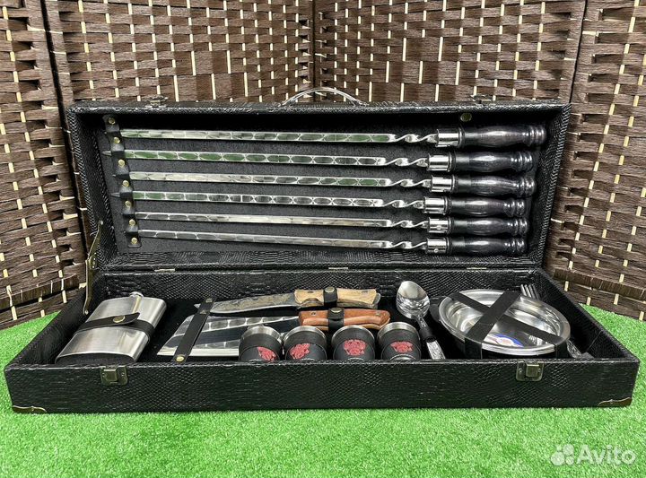 Шашлычный набор в кейсе