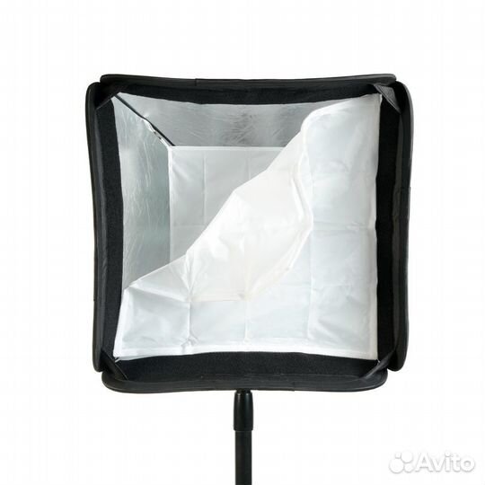Софтбокс Godox sfgv 5050 с креплением для накамерной вспышки и сотами