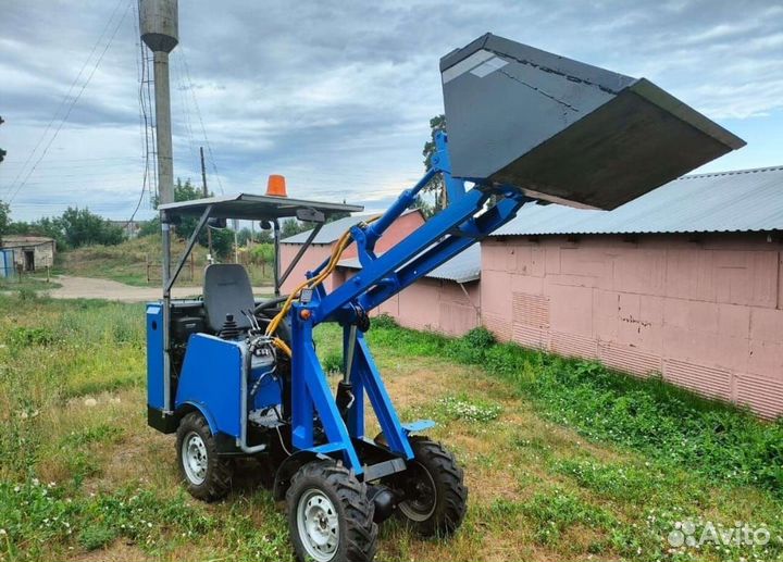 Мотоблок-погрузчик