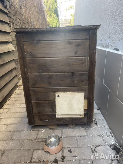 Будка для кошки зимняя