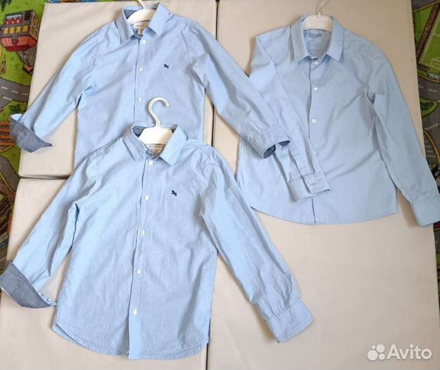 Рубашки H&M 122- 128