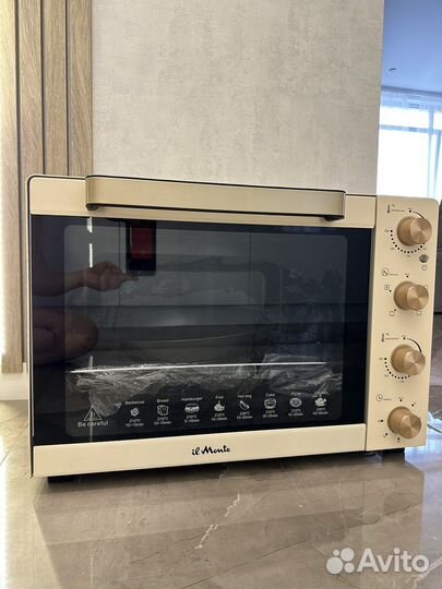 Электрическая духовка мини печь новая monte