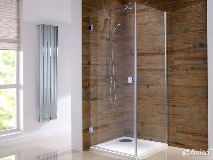 Стеклянные душевые для ванной
