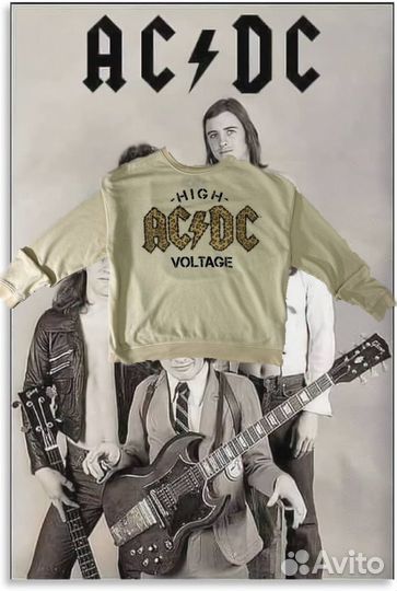 Свитшот - Мерч AC&DC