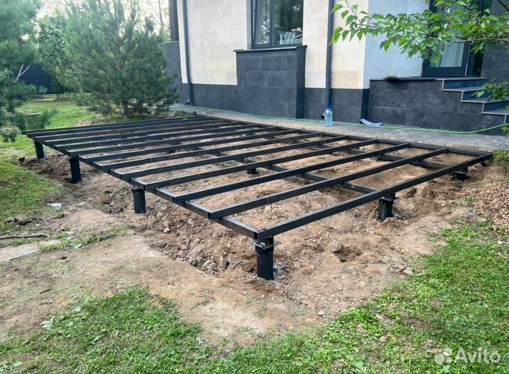 Винтовой фундамент