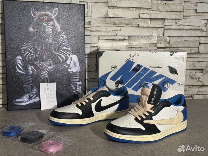 Nike Air Jordan 1 Low Fragment x Travis Scott