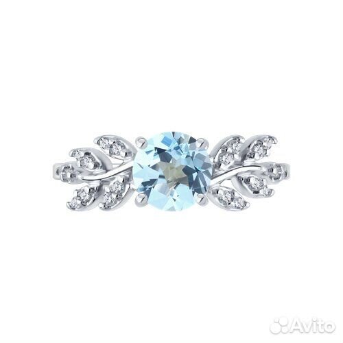 Кольцо sokolov из серебра, 92014637, р.18