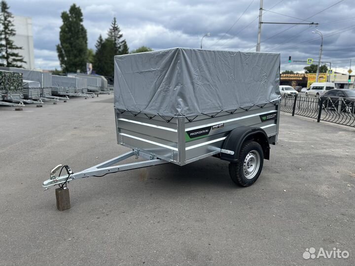 Продам прицеп Титан 2,2х1,3 борт 500 мм выс.тент