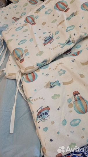 Бортики в детскую кроватку бу