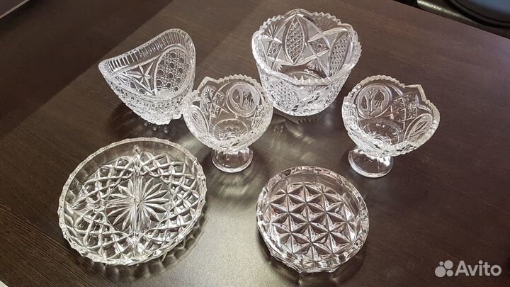 Хрустальная посуда СССР