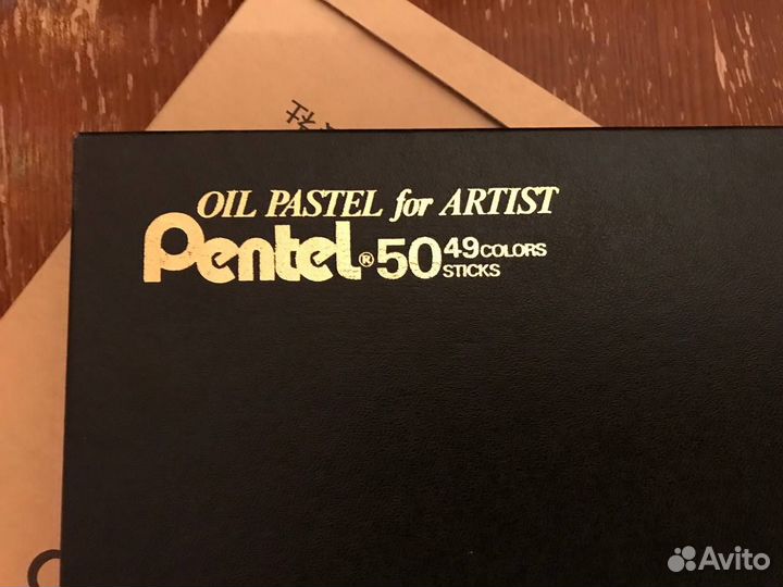 Набор масляной пастели Pentel 50 шт в коробке