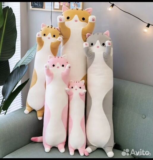 Мягкая игрушка кот батон