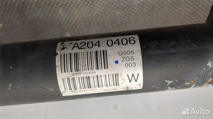 Кардан Mercedes C W204, 2008