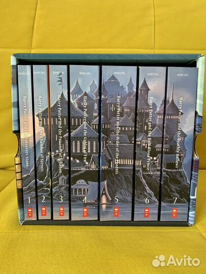 Комплект книг про Гарри Поттера на английском