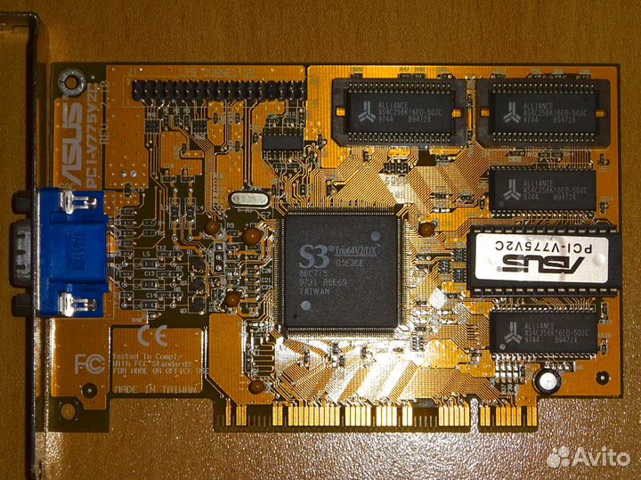 Asus TX97-E + Asus PCI-V775V2C + 128Mb PC133