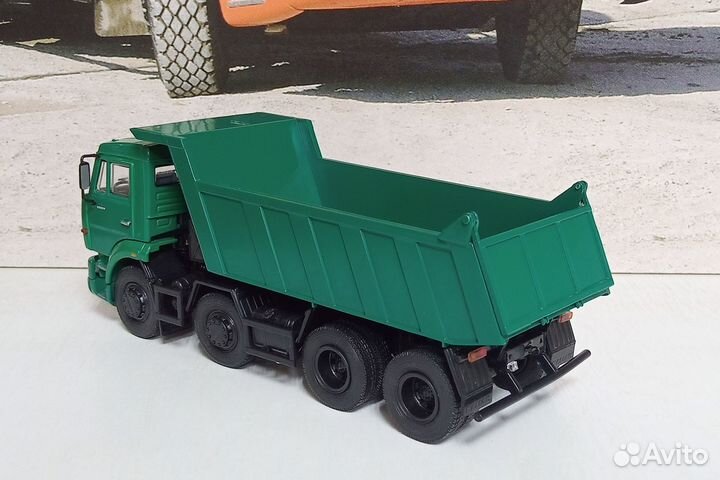 Камаз-6540 самосвал 1:43 (пао камаз)