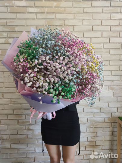 Гипсофила букет цветы