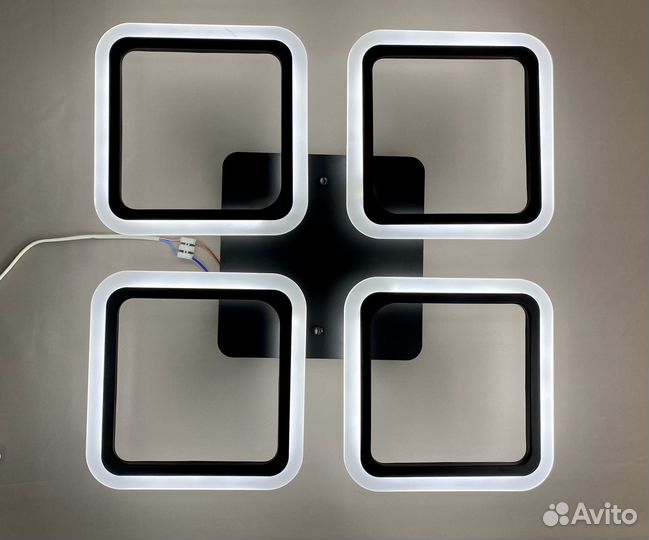 Люстра светодиодная Люмис 4 лампы с пультом