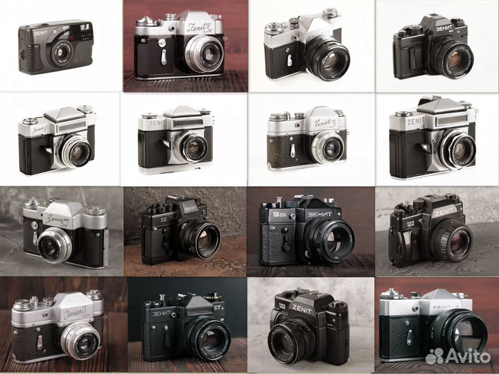 Коллекция пленочных фотоаппаратов СССР