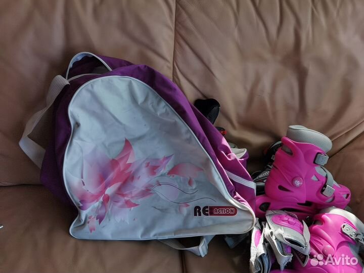 Роликовые коньки детские раздвижные