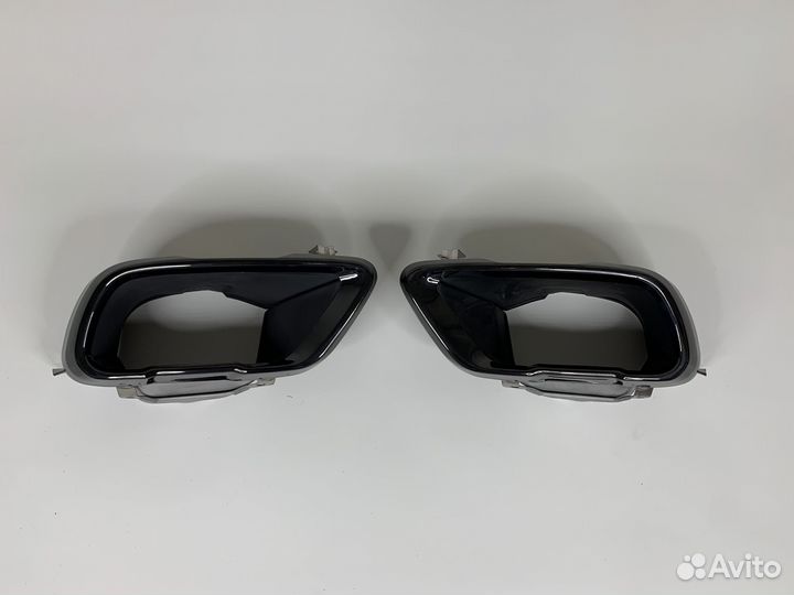 Насадки черные BMW X5 G05 X6 G06 X7 G07