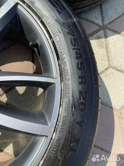 Комплект колес на Audi Q7, Toureg NF