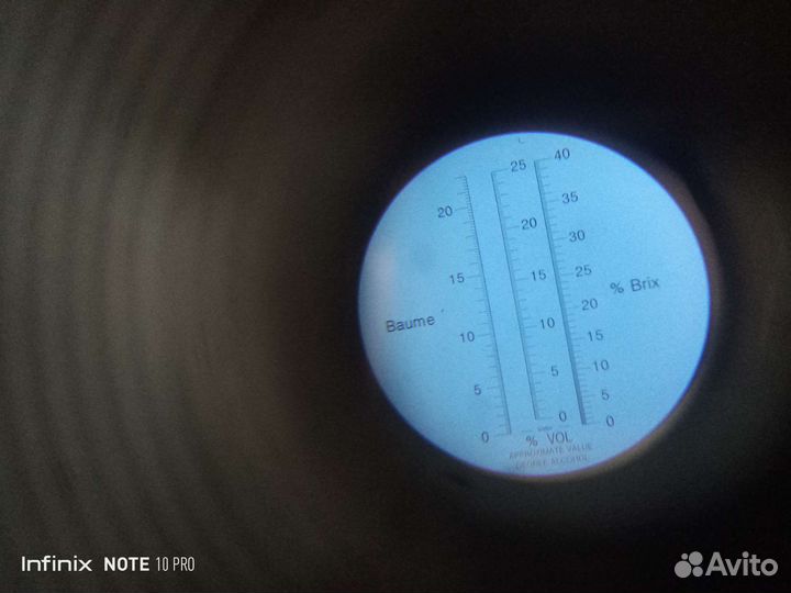 Рефрактометр 3 в 1 Brix, Baume и W25V/V
