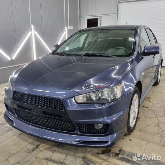 Передний бампер Inferno X на Mitsubishi Lancer 10