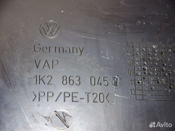 Обшивка салона Фольксваген Гольф 6