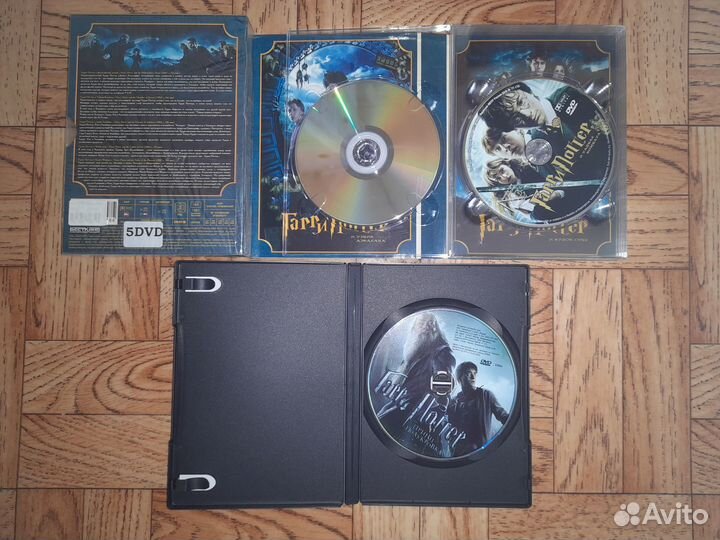 DVD Гарри Поттер 8 DVD, Парк Юрского периода 4 DVD