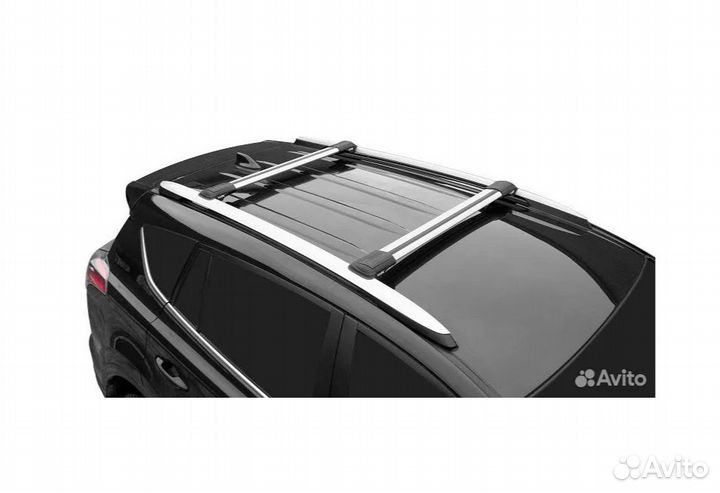 Багажник на рейлинги Люкс хантер l54 r