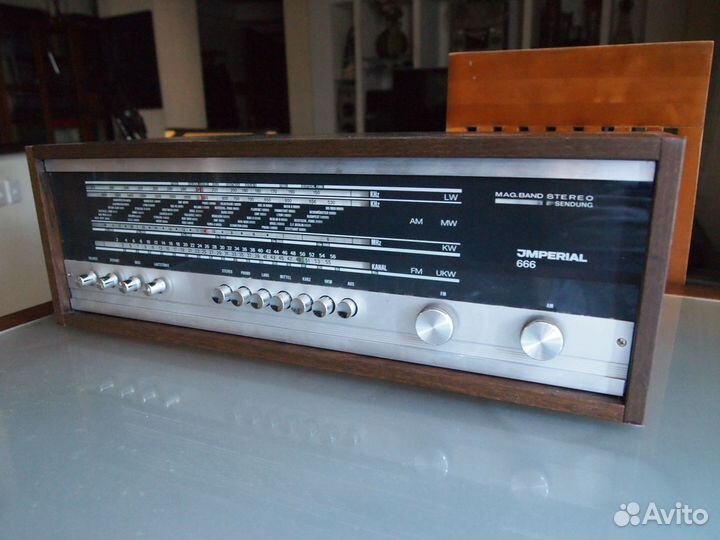 Ламповый стереоресивер imperial 666