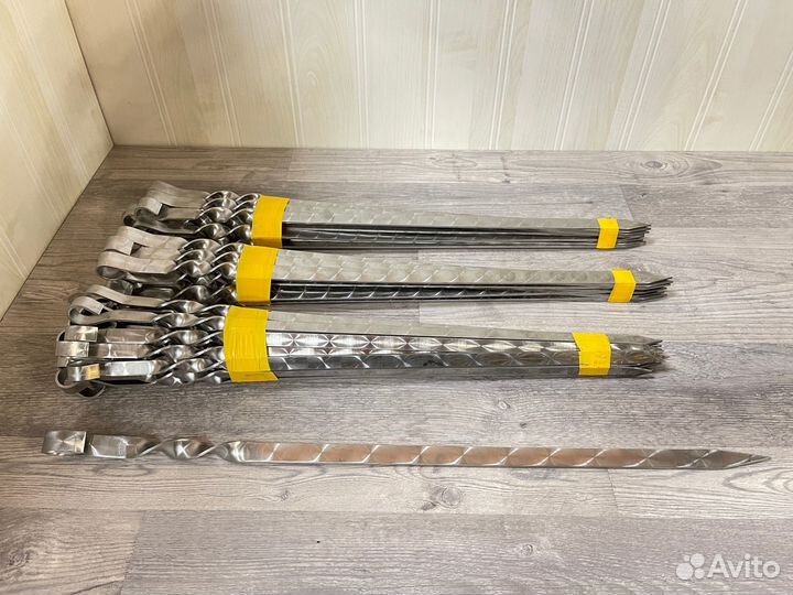 Ш20*65 Шампур для Люля Кебаб широкий 2 см