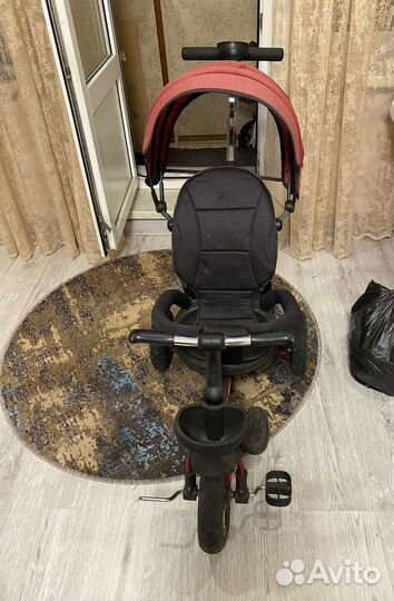 Велосипед с родительской ручкой