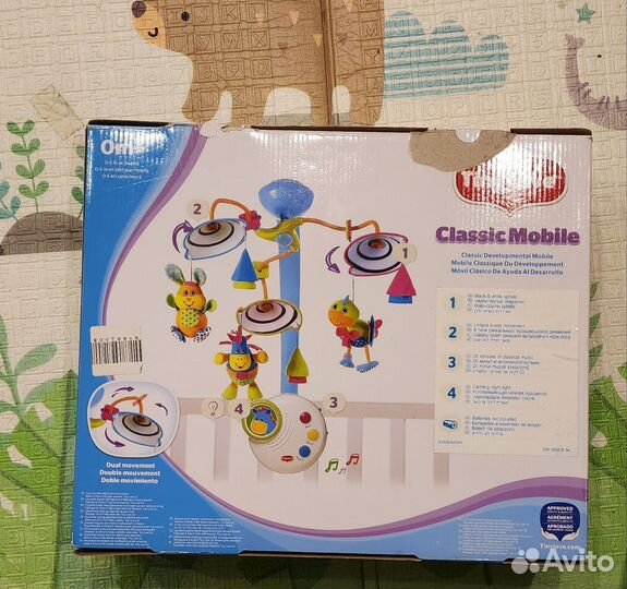 Мобиль на кроватку tiny love