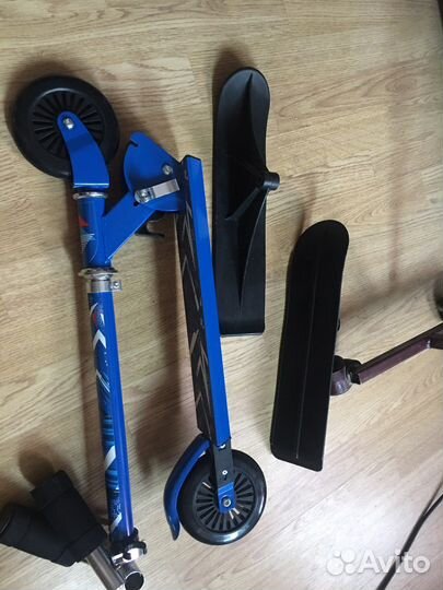 Самокат-трансформер лето-зима,новый