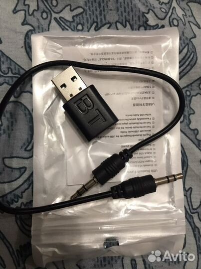 Bluetooth aux адаптер Блютуз адаптэр