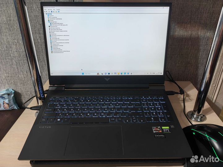 Игровой ноутбук HP Victus 16