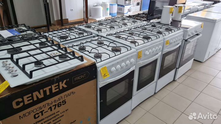 Плиты в ассортименте газовые и электрические