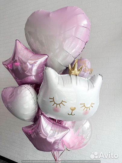 Воздушный шар звери