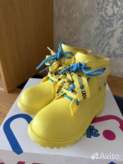 Ботинки резиновые детские