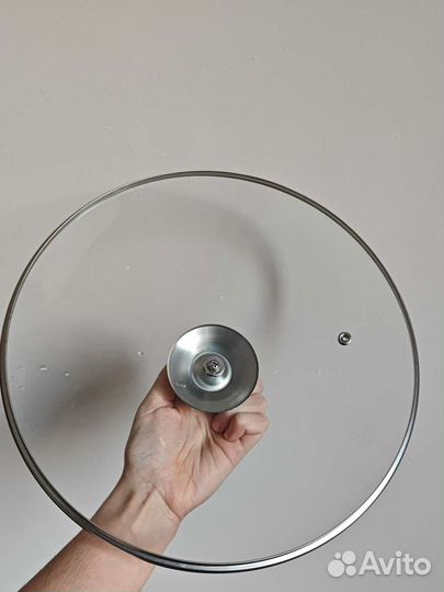 Крышка стеклянная жаропрочная 28 см