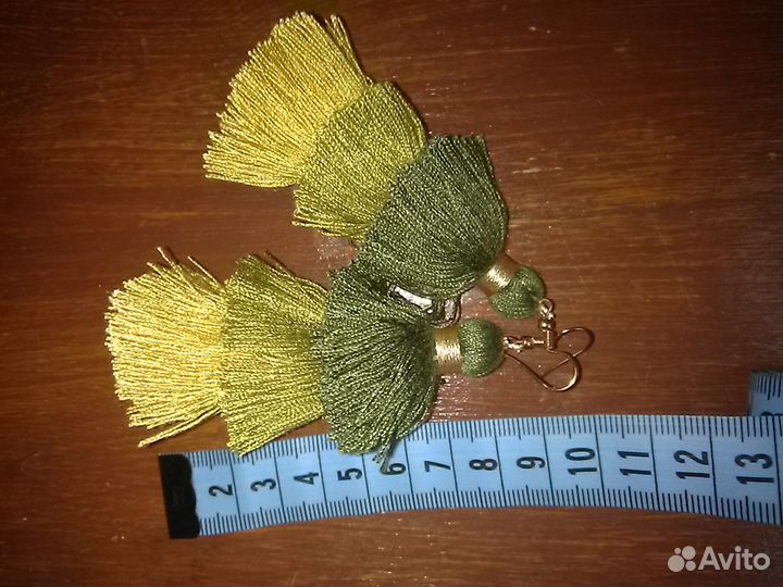 Серьги новые