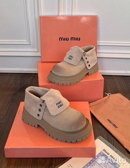 Ботинки Miu miu