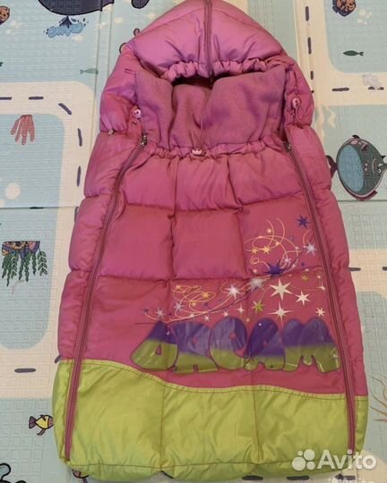 Зимний конверт в коляску