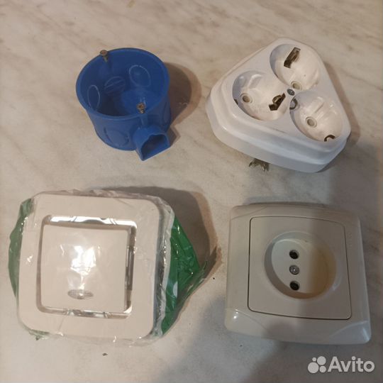 Розетки и выключатели бу